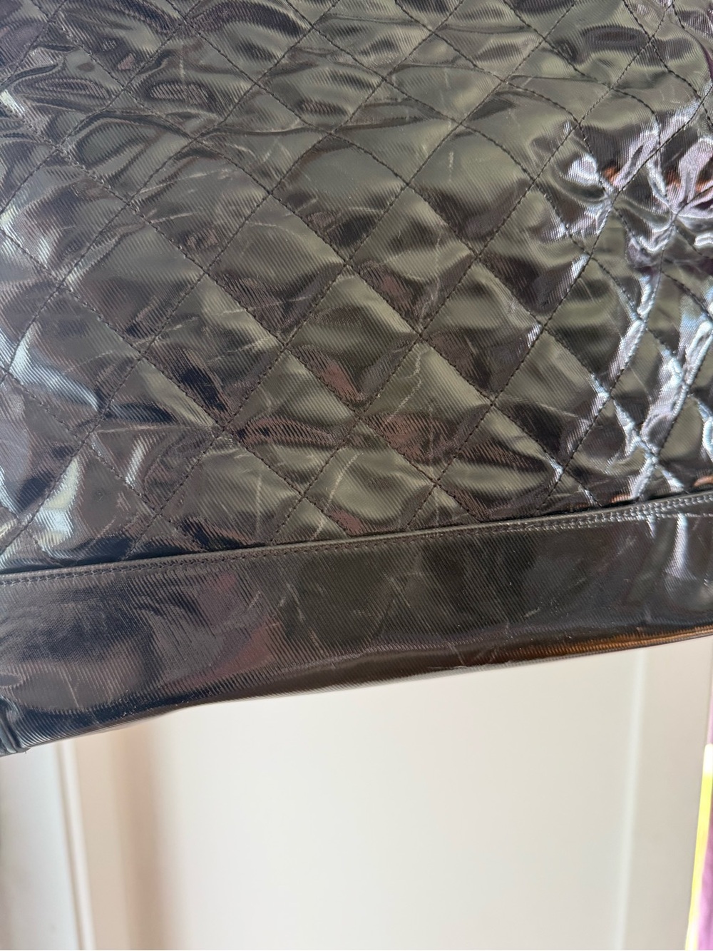 Authentic - Chanel small Cambon black quilted tote bag - Picture 15 of 15